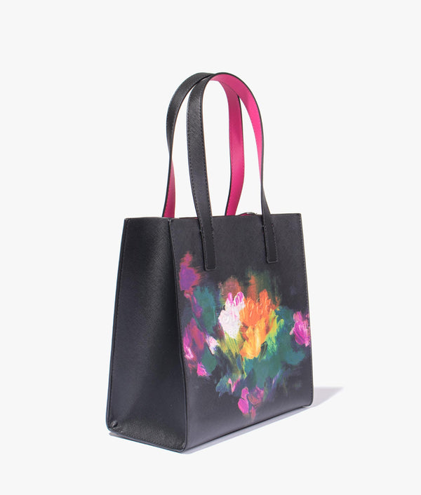 Ted Baker Paticon Floral Tote Bag, Black