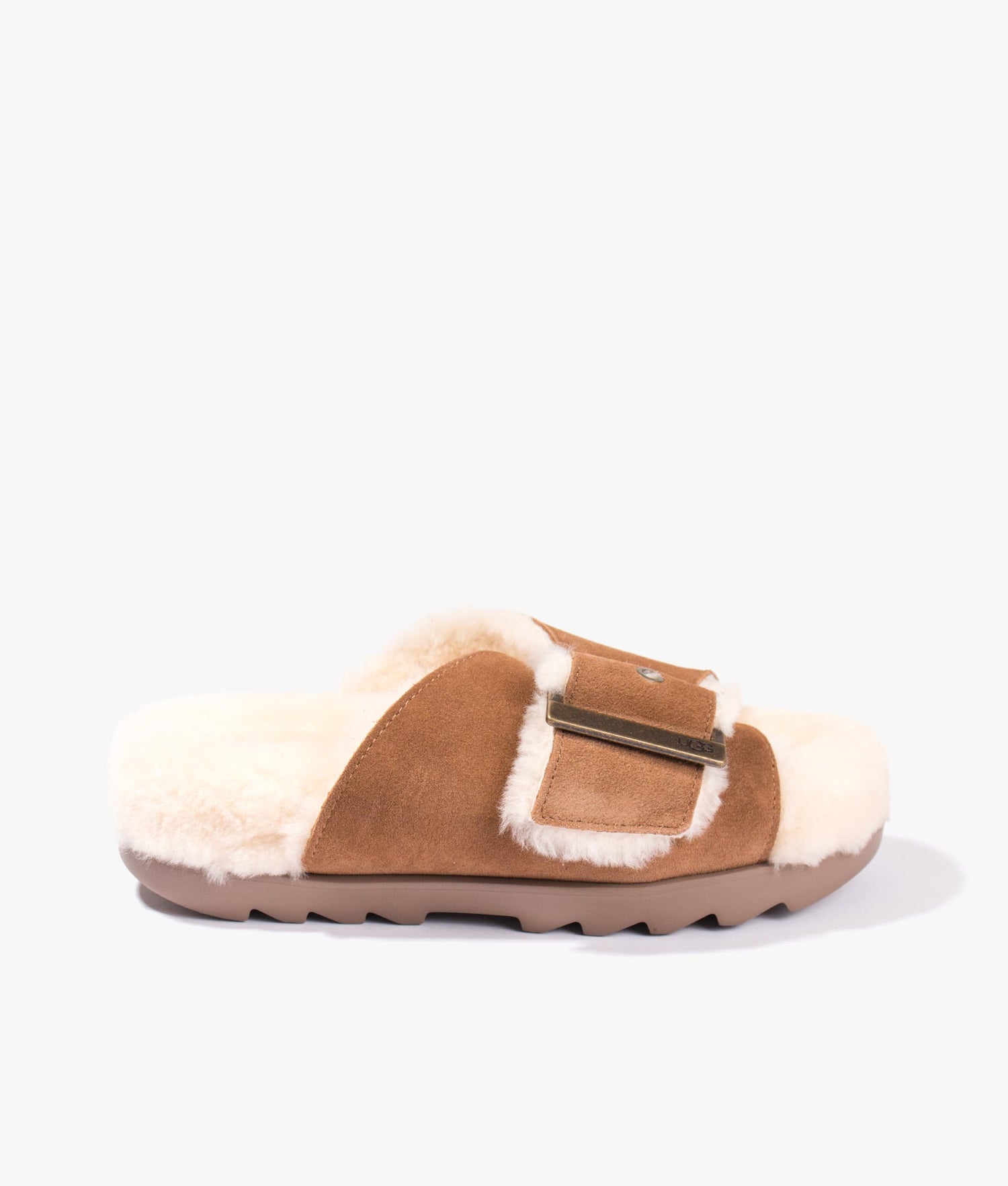 Ugg buckle strap chestnut on sale boots